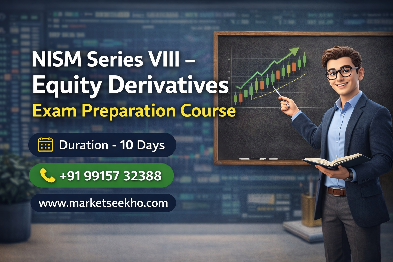 NISM Series VIII – Equity Derivatives Exam Preparation Course | 10 Days