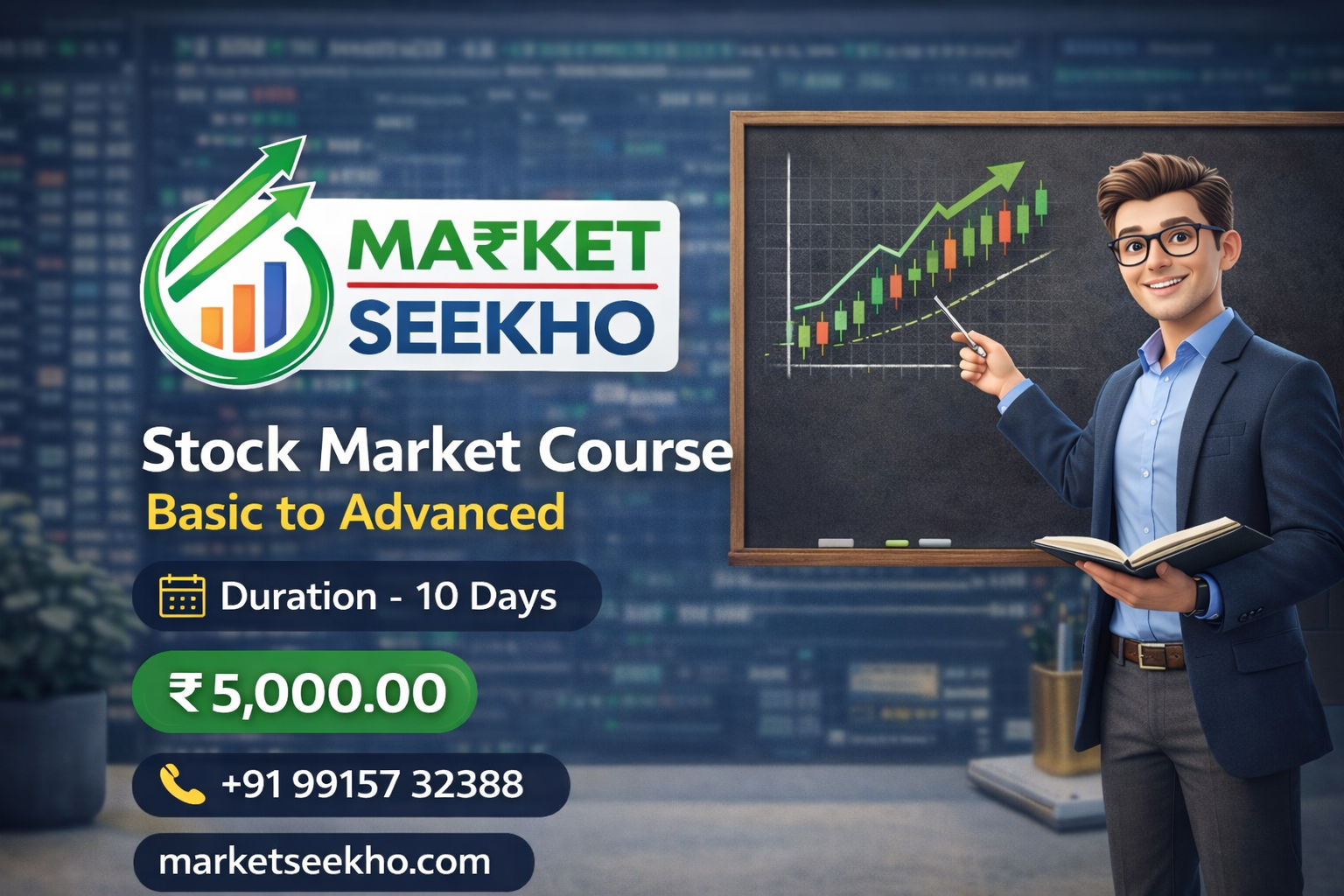 MarketSeekho Stock Market Course Basic to Advanced | 10 Days