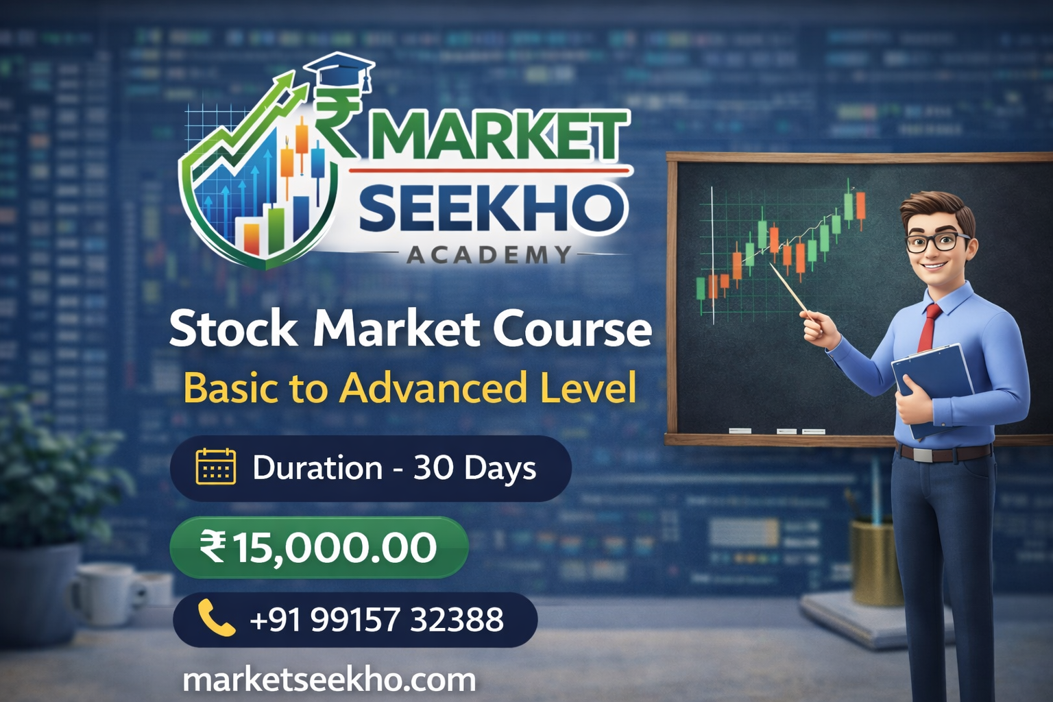 MarketSeekho Stock Market Course Basic to Advanced Level | 30 Days